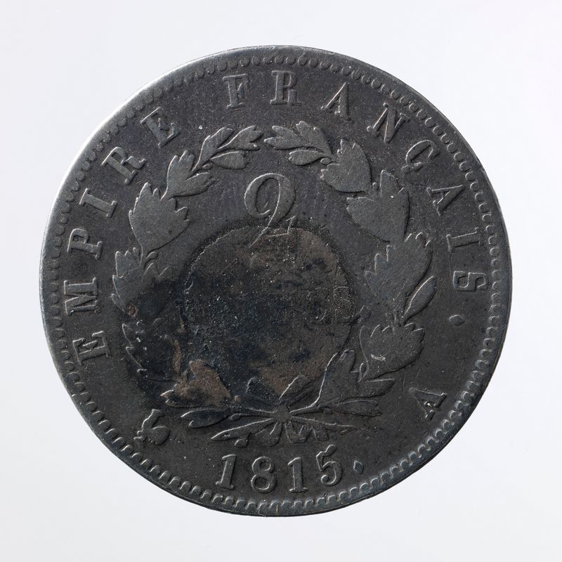 Deux francs Napoléon, 1815