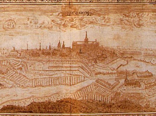 View of the City Saint-Quentin