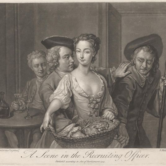 A Scene in the Recruiting Officer