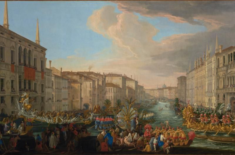 Regatta on the Grand Canal in Honor of Frederick IV, King of Denmark