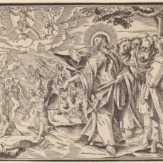 Christ Tells His Disciples of the Last Judgment