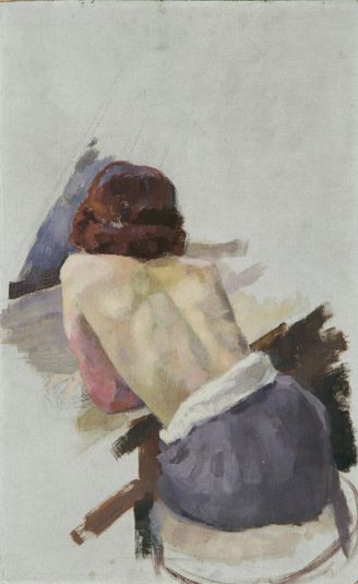 Female Nude From Behind