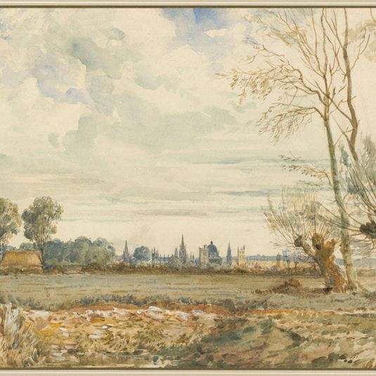 Meadows with a Distant View of Oxford