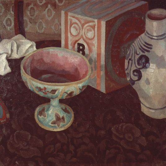 Still Life with Biscuit Tin and Pots