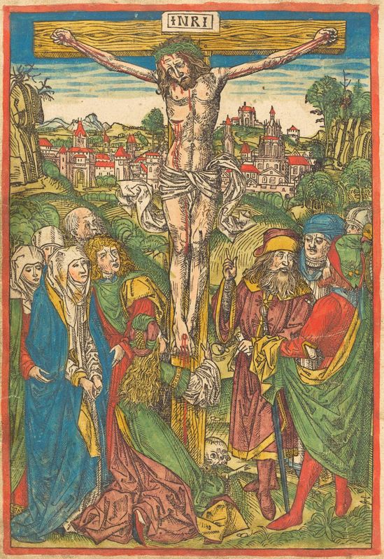 The Crucifixion with Saint Mary Magdalene
