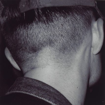 Chemistry square, back of head