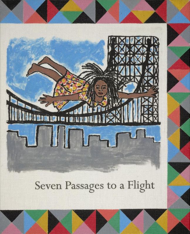 Seven Passages to a Flight:  Faith Ringgold  born 1930