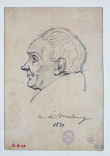 Portrait de M. de Marbourney (?)
