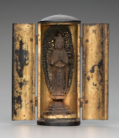 Portable Shrine to Bodhisattva Kannon