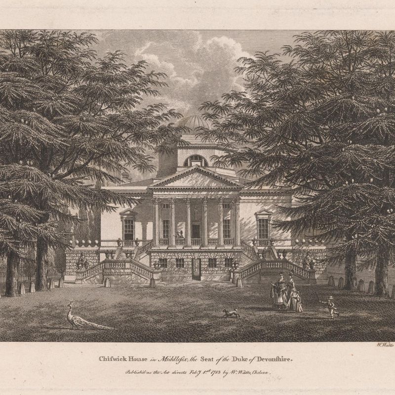 Chiswick House in Middlesex, the Seat of Duke of Devonshire