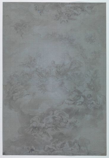 Study for Painted Decoration of a Ceiling, Casino de la Reina (Queen's Casino), Madrid, Spain