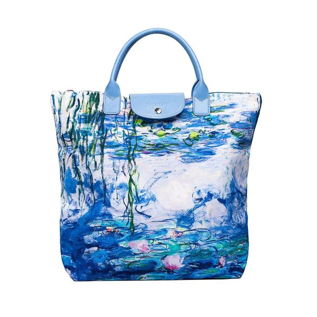 Monet Water Lilies  - Art Foldaway Bag Signare Tapestry