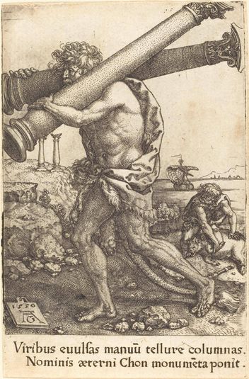 Hercules Carrying the Two Columns of Gaza