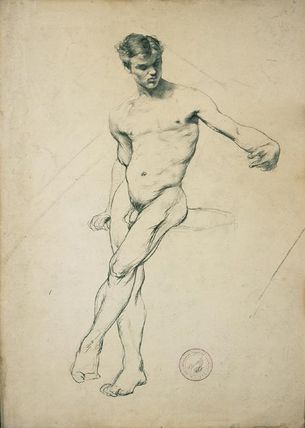 Study of a nude youth