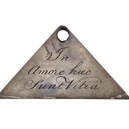 Token: Engraved triangle