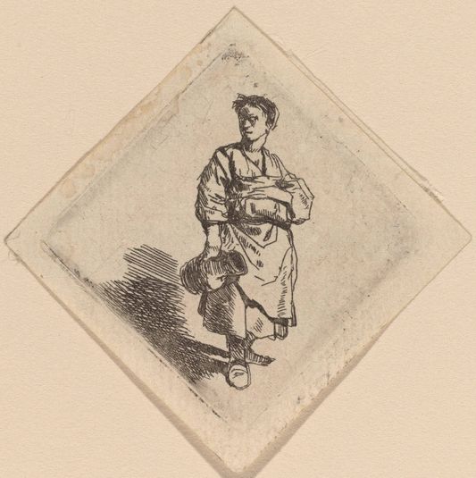 The Woman with the Jug, Standing