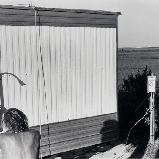 Untitled (Man at Outside Shower)
