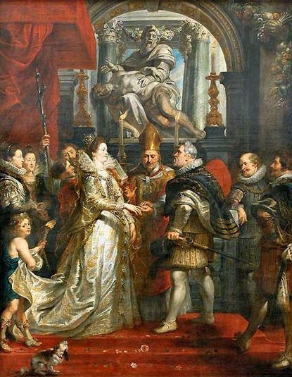 Les Épousailles de la reine ou La Réception de l'anneau, dit encore Le Mariage par procuration de Marie de Médicis et d'Henri IV, à Florence le 5 octobre 1600