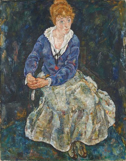 Bildnis der Frau des Künstlers, Edith Schiele
