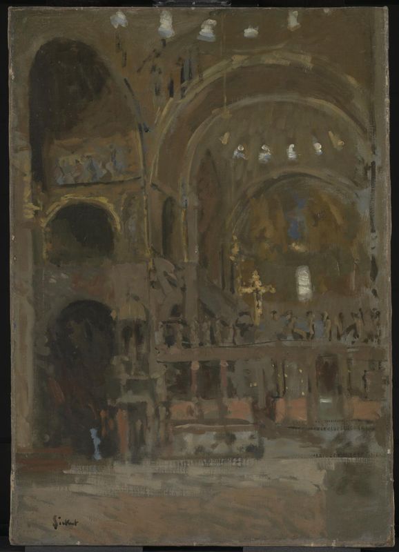 Interior of St Mark’s, Venice