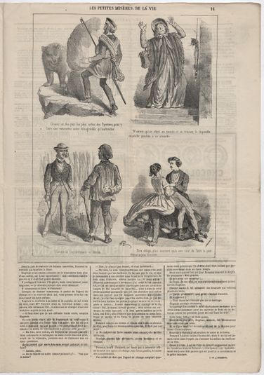 Le Charivari, trente-deuxième année, jeudi 8 octobre 1863