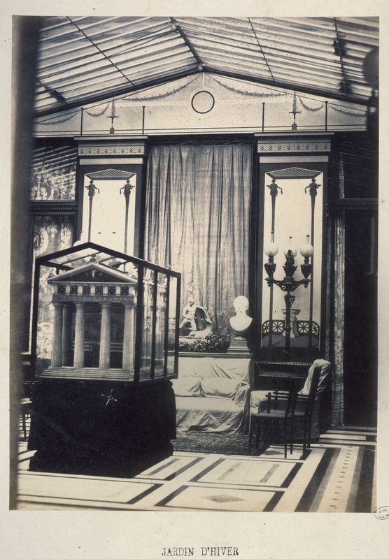 Maison pompéïenne du Prince Napoléon, 18 avenue Montaigne. Jardin d'Hiver, 8ème arrondissement, Paris.