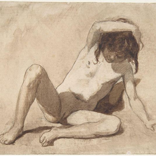 Study of a Nude Young Girl