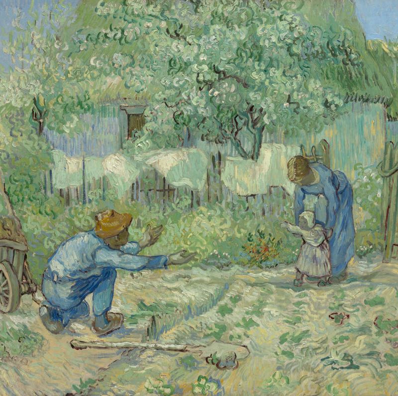 Vincent Van Gogh - First Steps, after Millet Smartify Editions