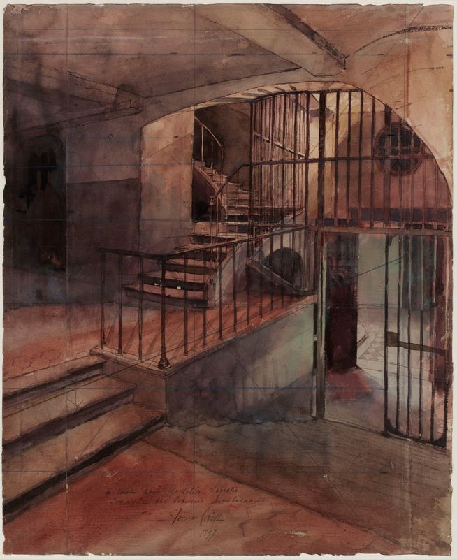 Escalier de prison