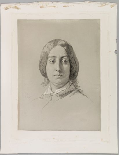 Portrait de George Sand en 1844