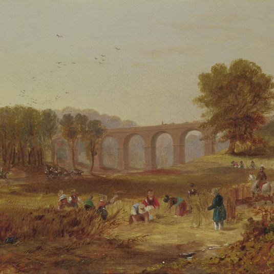 Corby Viaduct, the Newcastle and Carlisle Railway