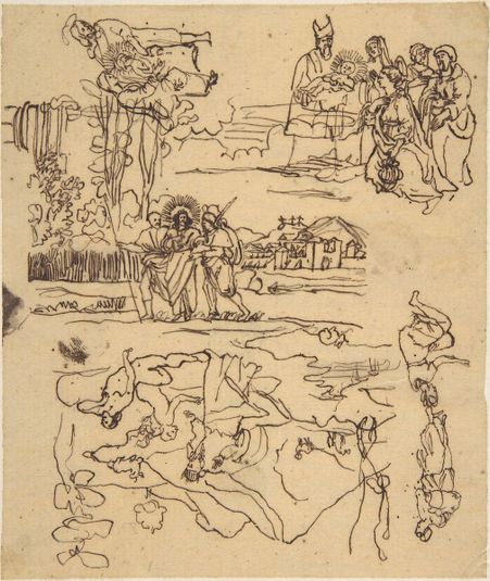 Sketches for Biblical Scenes