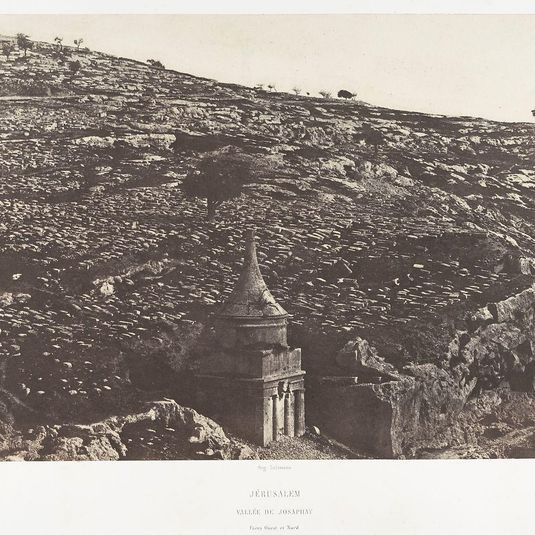 Jérusalem, Vallée de Josaphat, Faces Ouest et Nord, 1