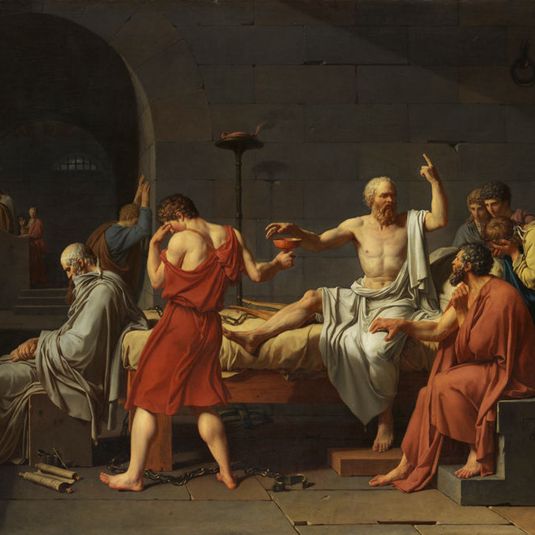 Jacques Louis David - The Death of Socrates Smartify Editions