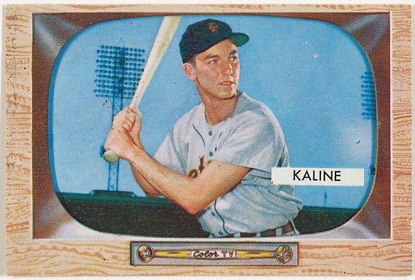 Al Kaline, Outfield, Detroit Tigers, from Color TV Set series, series 10 (R406-10) issued by Bowman Gum