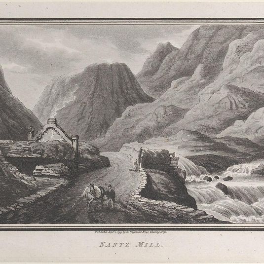 Nantz Mill, from "Remarks on a Tour to North and South Wales, in the year 1797"