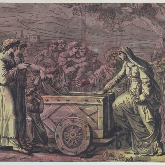 Lucius Albinius Rescues the Vestal Virgins