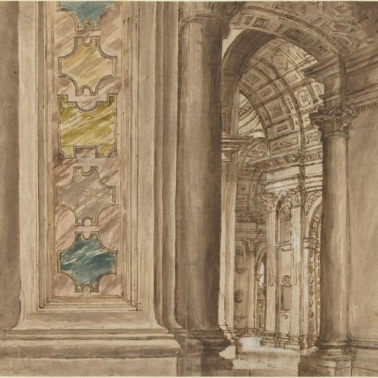 The Interior of Saint Peter's, Rome