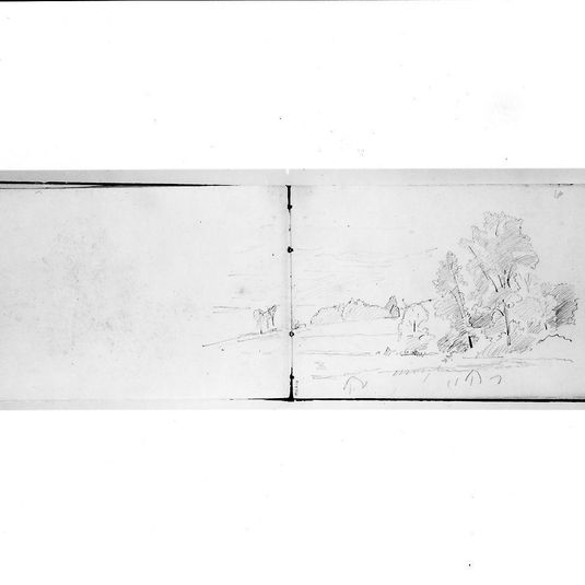 Landscape with Trees (from Sketchbook VII)