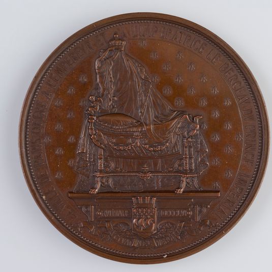 Berceau offert par la ville de Paris à l'occasion de la naissance du prince impérial, 16 mars 1856