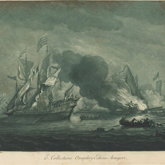 Shipping Scene from the Collection of Onuphrij Edwin