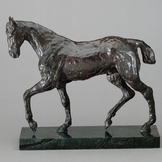 Model of a Right Leader Horse for “A May Morning in the Park (The Fairman Rogers Four-in-Hand)”