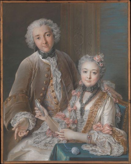 François de Jullienne (1722–1754) and His Wife (Marie Élisabeth de Séré de Rieux, 1724–1795)