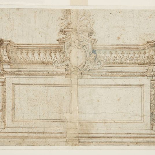 Elevation of an Altar with Alternative Suggestions
