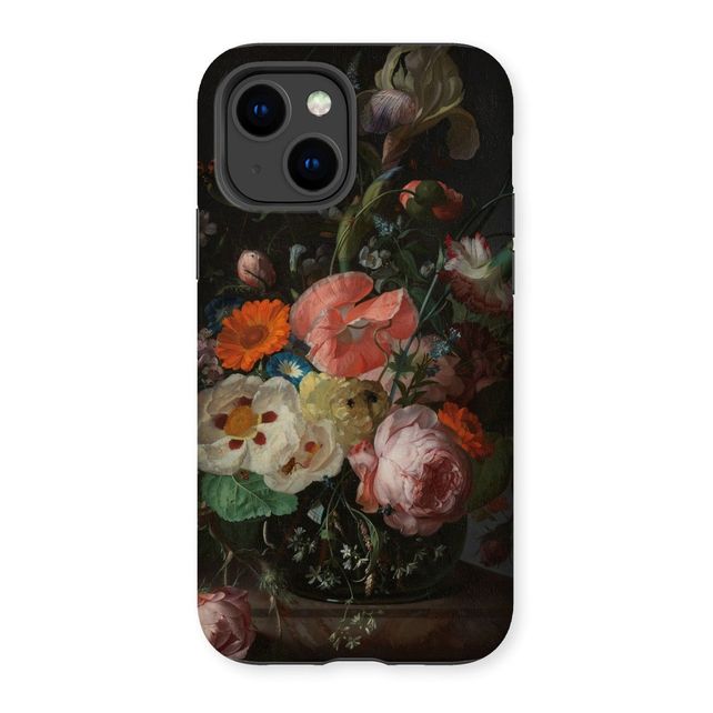Still Life with Flowers on a Marble Tabletop, Rachel Ruysch, 1716 Tough Phone Case Smartify Essentials