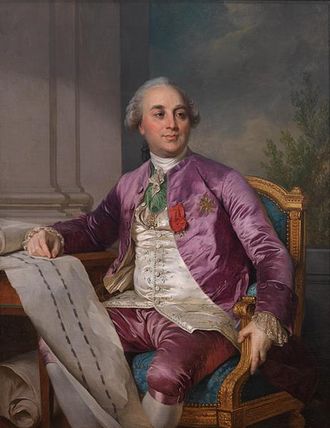 Portrait of Charles-Claude Flahaut de la Billarderie comte d'Angiviller (1730-1809)