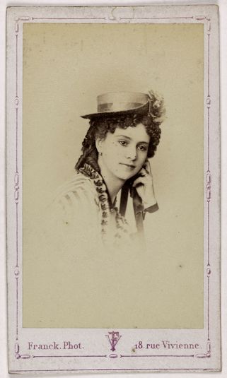 Portrait de Rose Emma, (actrice)
