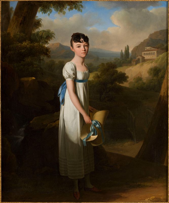 Portrait de Mademoiselle Athénaïs d'Albenas