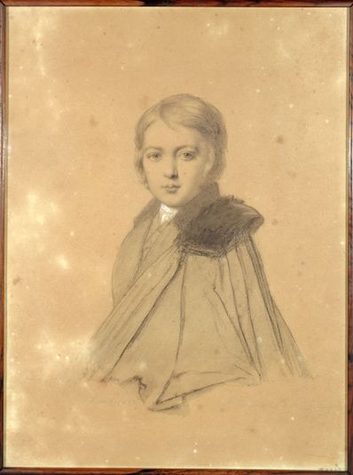 Portrait de Maurice Sand enfant en costume d'officier