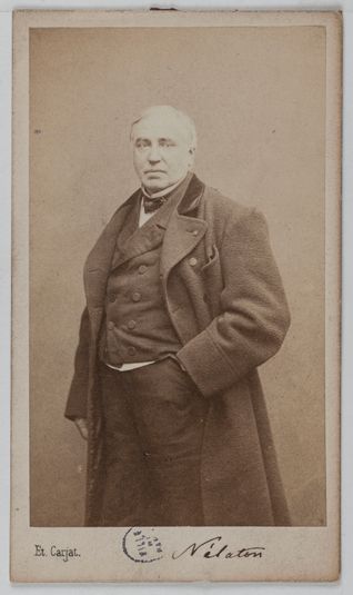 Portrait d'Auguste Nélaton (1807-1873), chirurgien.